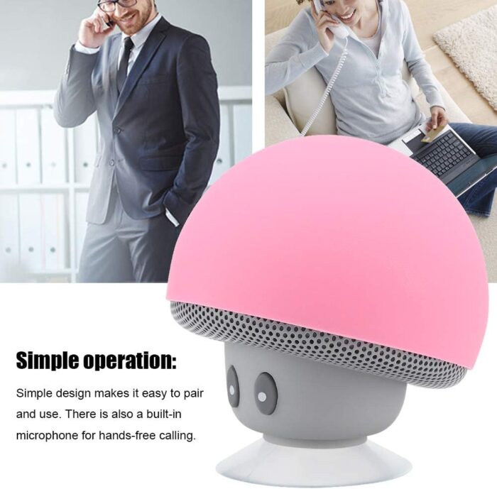 Mushroom Mini Wireless Portable Bluetooth Speakers - Image 6