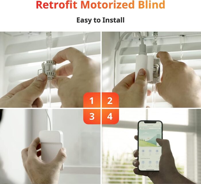 Smart SwitchBot Blind Tilt Motorized Blinds - Image 2