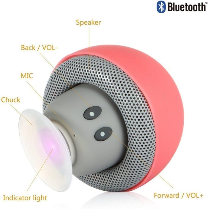 Mushroom Mini Wireless Portable Bluetooth Speakers - Image 10