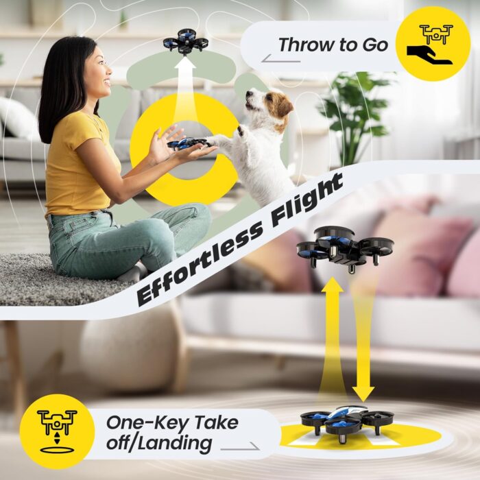 Holy Stone Mini Drone for Kids and Beginners RC Nano Quadcopter Helicopter - Image 8