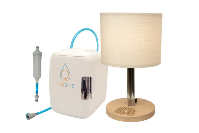 Hydra Lamp SipLights Lamp. Refrigeration and Filtration System